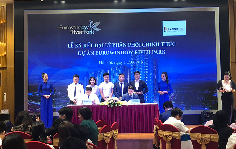Lạc Việt Land ký kết hợp tác phân phối dự án Eurowindow River Park cùng Chủ đầu tư Eurowindow Holding
